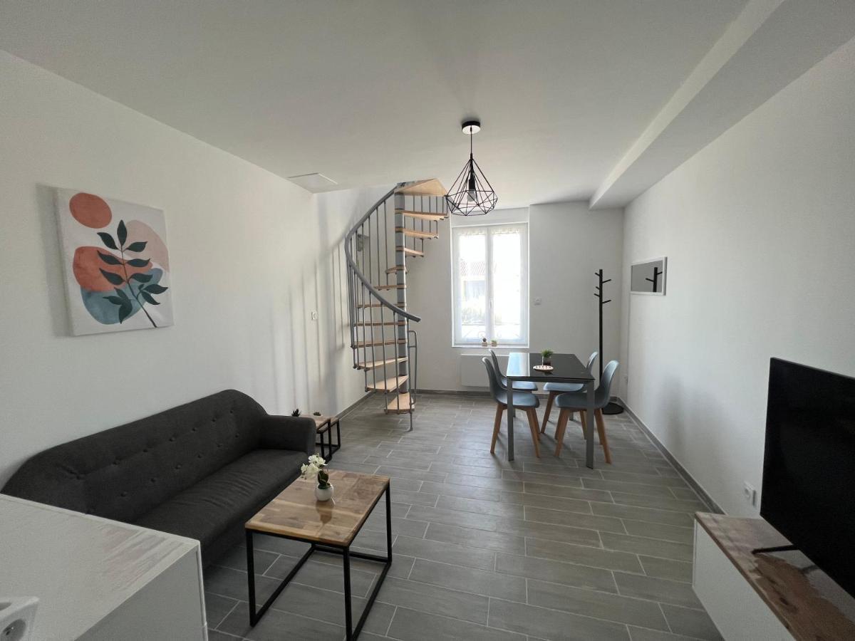180B - Duplex T2 Tout Confort - Wifi Netflix Le Gond-Pontouvre Exterior foto